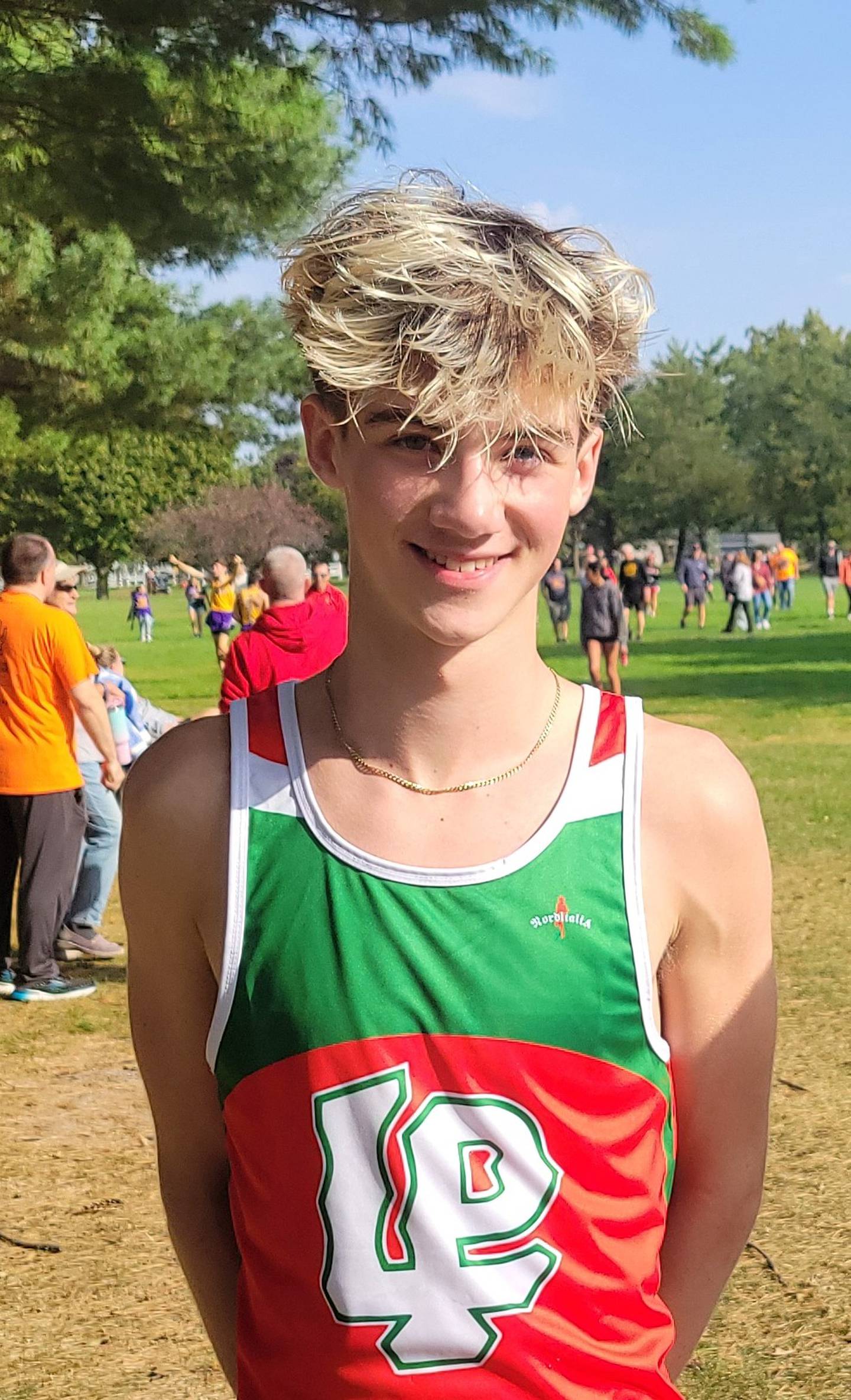 La Salle-Peru junior Griffin Hammers