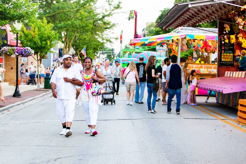 Residents and visitors enjoy the fun and food at The Taste of Westmont on Saturday, July 13.

Suzanne Tennant/For Shaw Local News Media