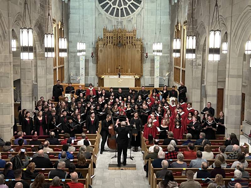 The third annual St. Charles Singers’ “Choral Connections” concerts are set for Feb. 20 and 21 at Baker Memorial United Methodist Church in St. Charles.