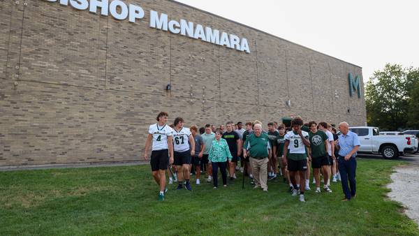 Photos: Bishop McNamara cuts ribbon on new Rich Zinanni Athletic Complex