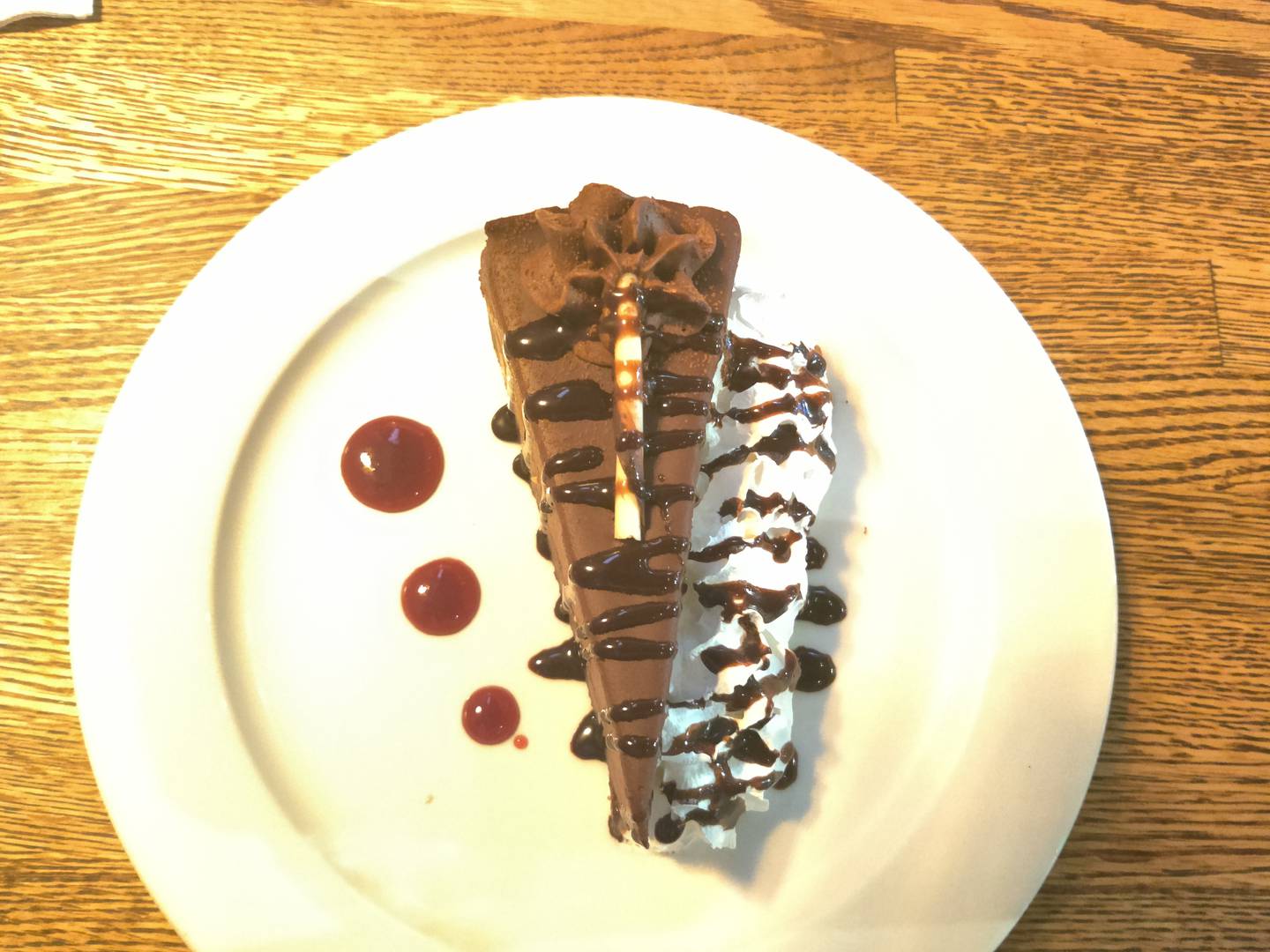 The Death By Chocolate dessert at Walnut SpeakEasy in Elgin.