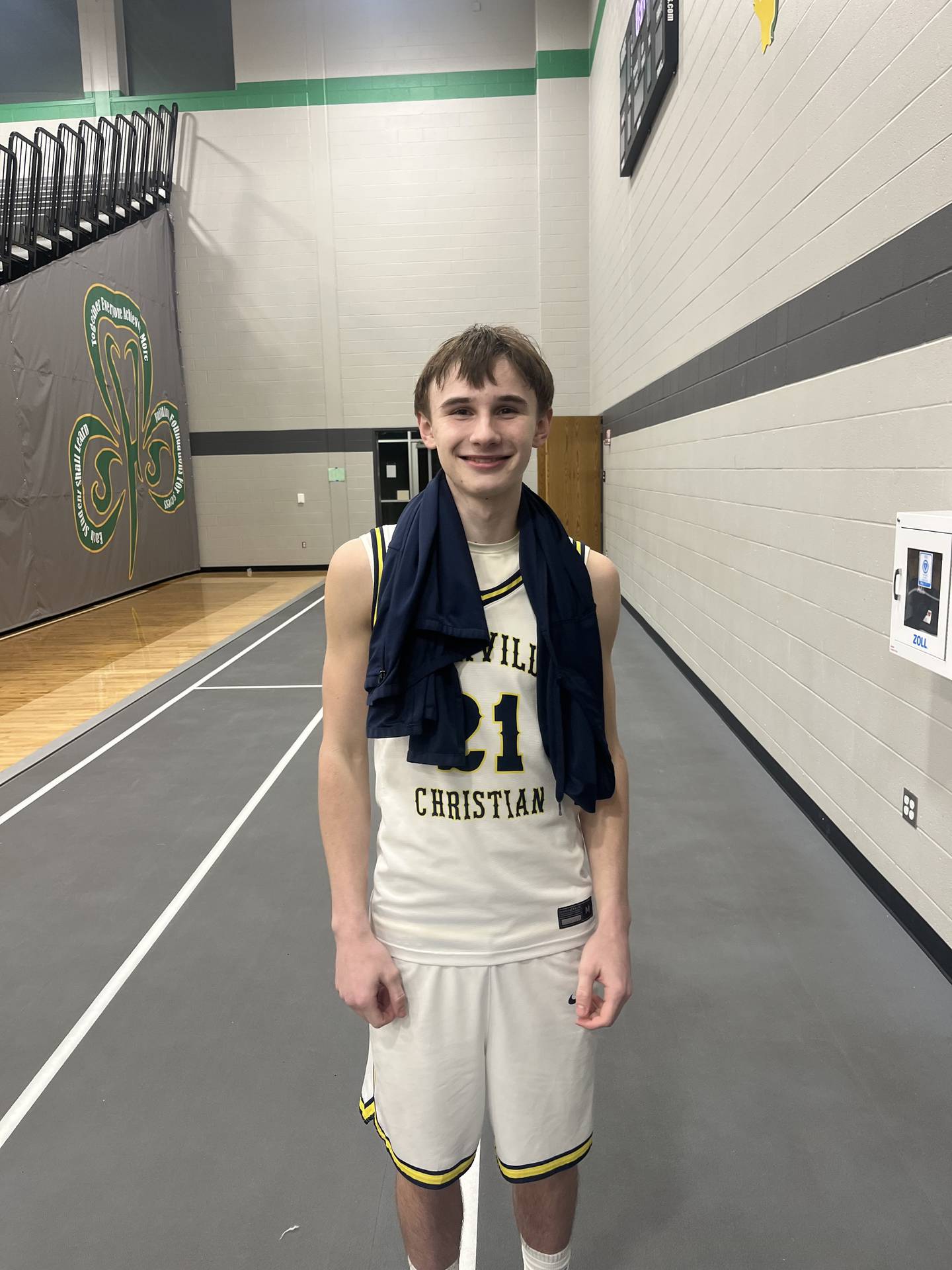 Yorkville Christian junior Jordan Purvis