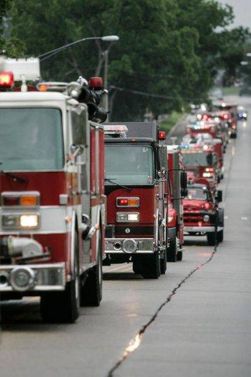 fire trucks