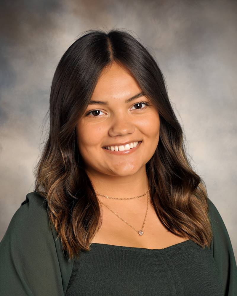 Rhiannon Curiel, who received the Dr. John J. and Mildred Brinckerhoff Coady Memorial Scholarship for the class of 2025.