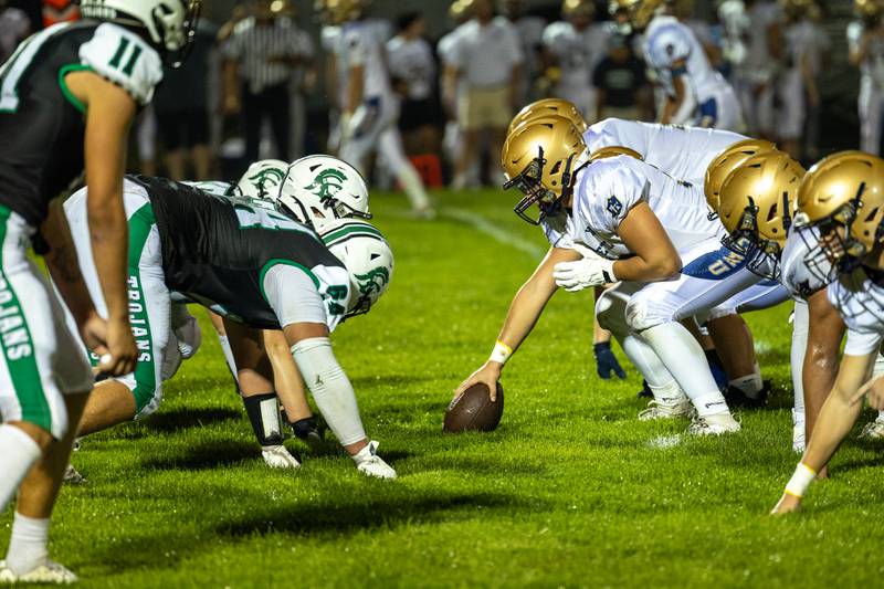 Dwight and Marquette face off in week 4 football on Friday, Sept. 19, 2025 at Dwight High School in Dwight.