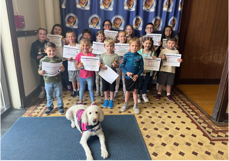 Lincoln Elementary School in Ottawa announced its Champion of the Charter for September 2024.
They are kindergartners through fourth graders Dessa N., Noah H., Jace C., Karter B., Mila L., Theo R., Evelyn F., Jackson K., Elijah Z., Lainey O., Sienna W., Rebecca P., Niles N., Areli M. O., Aniyah O. and Emery S.