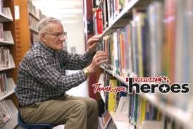 Longtime DeKalb library volunteer’s love of puzzle-solving fueled post-retirement gig