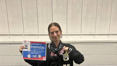 BBCHS cheerleader Madison Sinclair heading to Rome for New Year’s parade