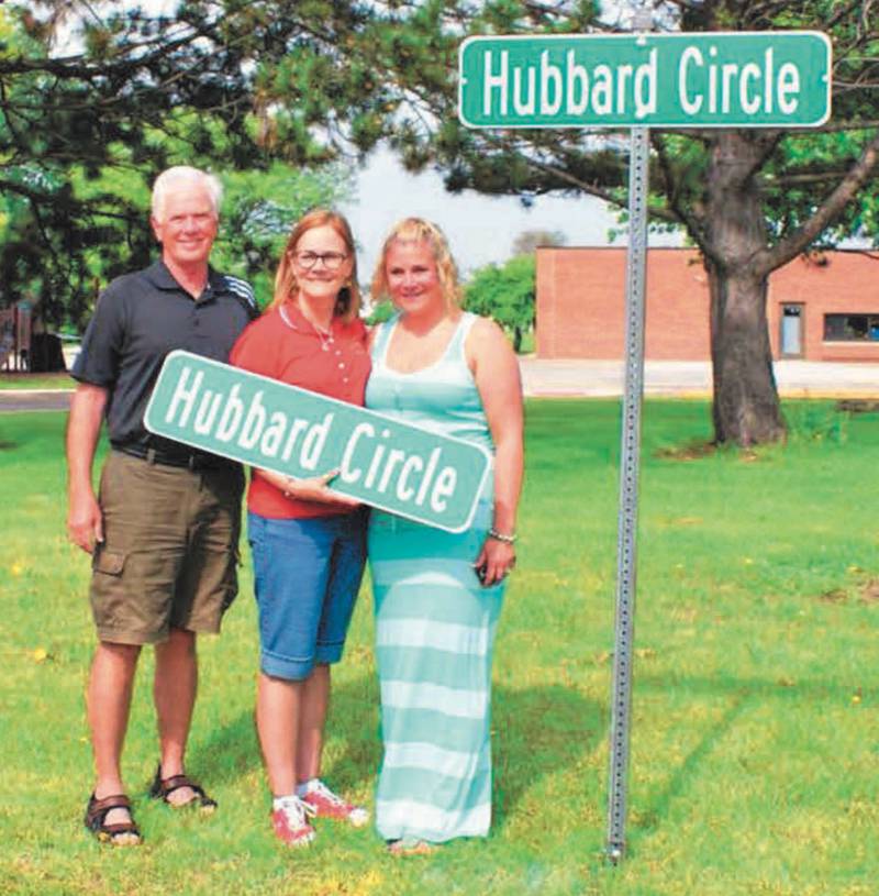 Batavia's Hubbard Circle was named to honor the family of Robert “Bob” Hubbard.