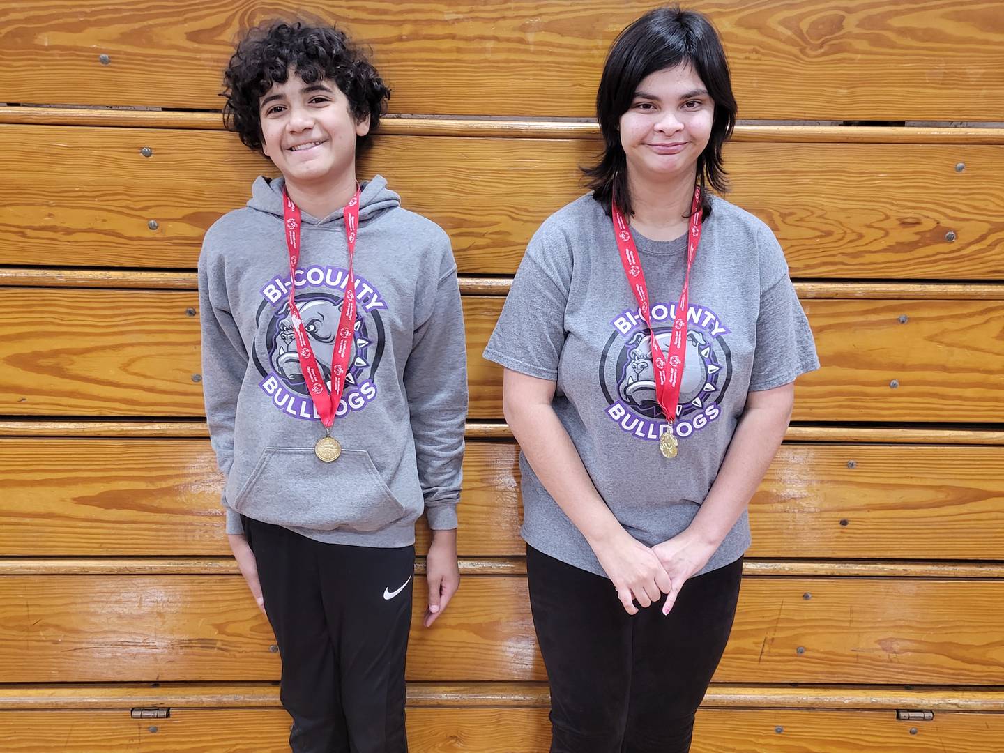 Heading to state (left to right): Collin Mealing, Samantha Zimmerman