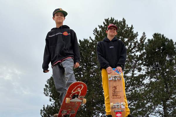 Middle school side hustle: McHenry boys, 12 and 13, design and sell skateboard decks