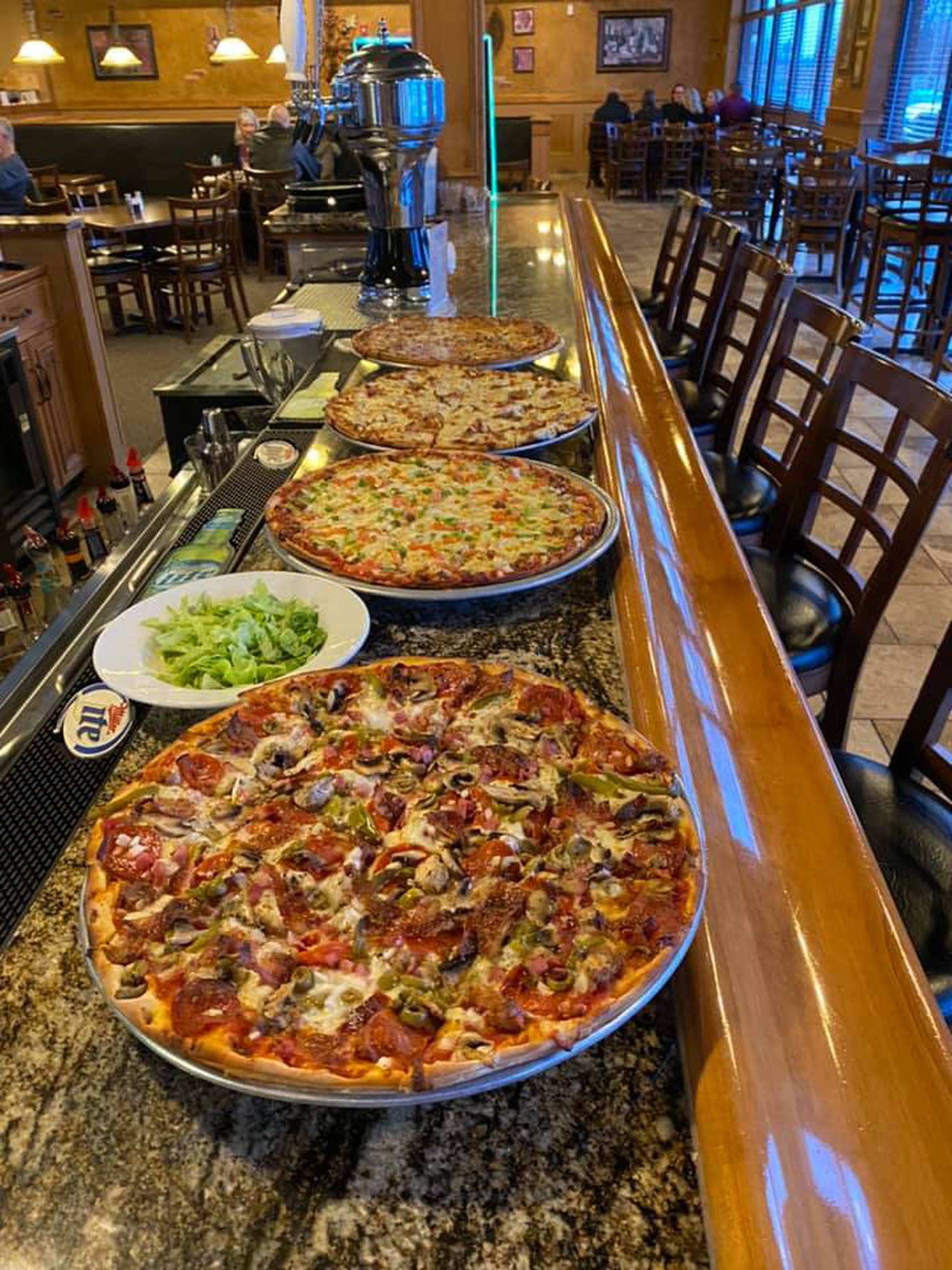 La Piazza Italian Restaurant in Coal City was voted in the top 10 pizza places in Grundy County by readers in 2021. (Photo from La Piazza Italian Restaurant Facebook page)