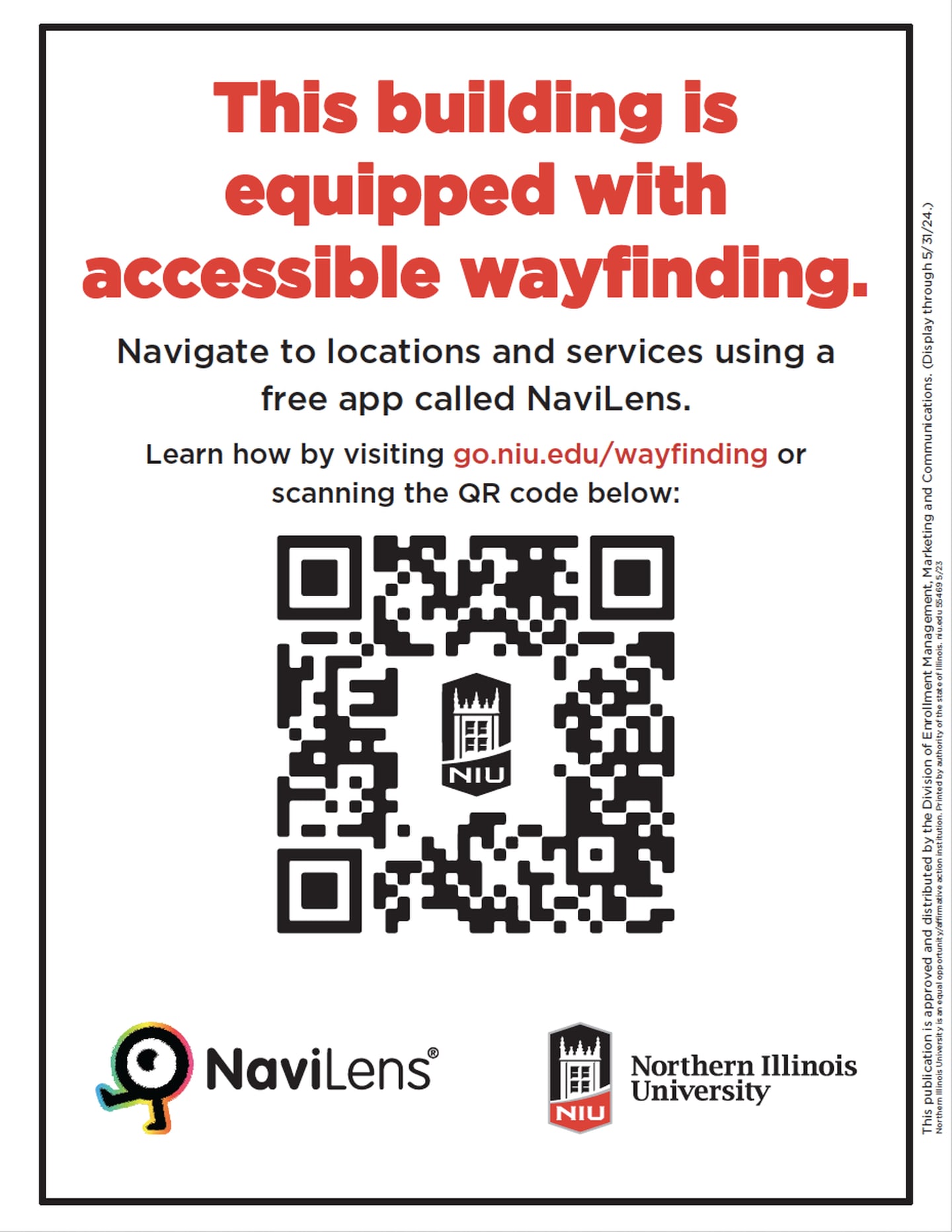 Northern Illinois University has partnered with NaviLens to help those with disabilities navigate across campus.