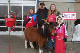 Will County horse group riding into New Lenox Walmart to ring bells