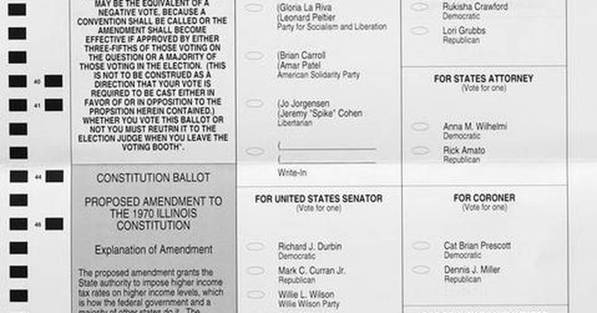 How to fill out and send a mailin ballot in Illinois Shaw Local