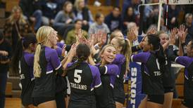Photos: Downers Grove North vs. Downers Grove South volleyball, Class 4A Lyons Sectional semifinal