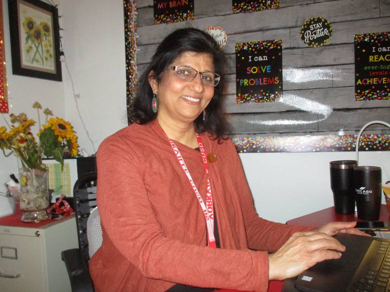 Kavita Mahendra is an English Language Learning Teacher at Grande Reserve Elementary School in Yorkville.