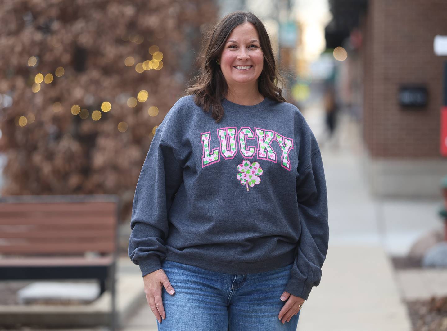 Jen Ivey, who started a caregivers group for special needs children on Facebook, poses for a photo on Thursday, Feb. 26, 2026 in Lockport