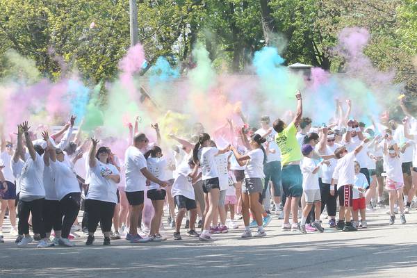 Fun in the sun at the 5K Color Fun Run