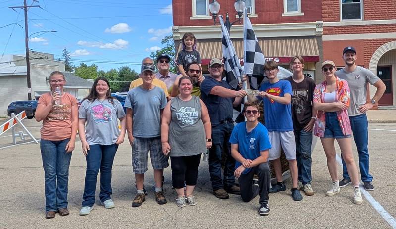 Here are all the competitors who took part in the  Straw Bale Race at StrawFest in Mt. Morris on Saturday, Aug. 23, 2025.