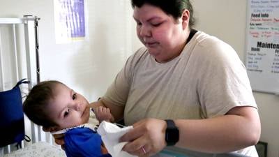 Photos: DeKalb mom raising daughter with medical needs fears consequences of Medicaid cuts