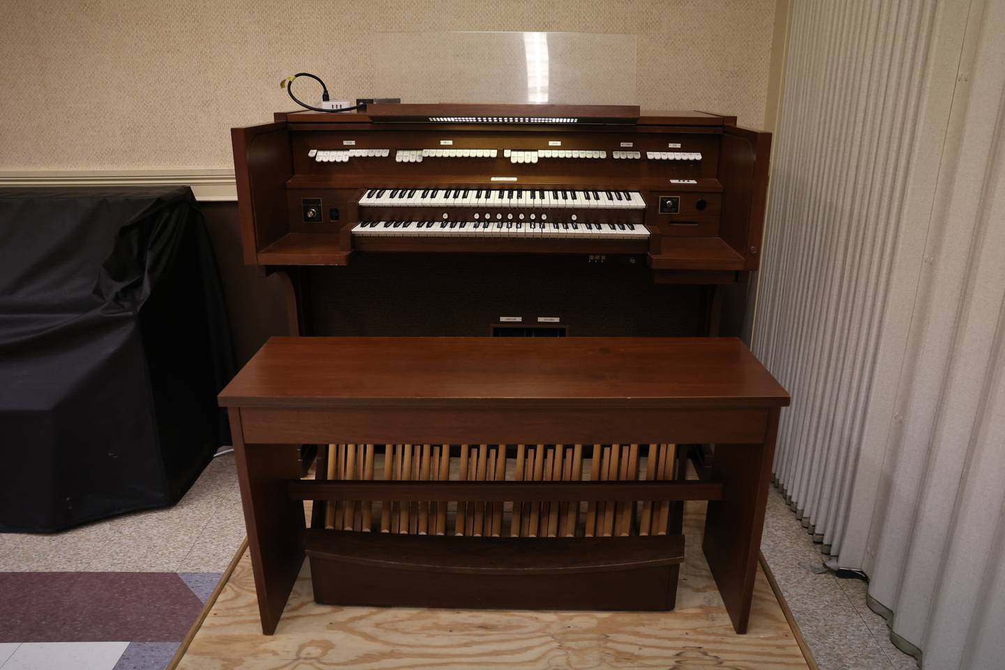 Sarah Randolph, a retired Lockport district music teacher, was donated an organ that found a home at the First Presbyterian Church in Joliet.