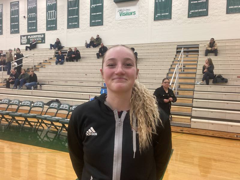 Sydney Scott of Plainfield North.
