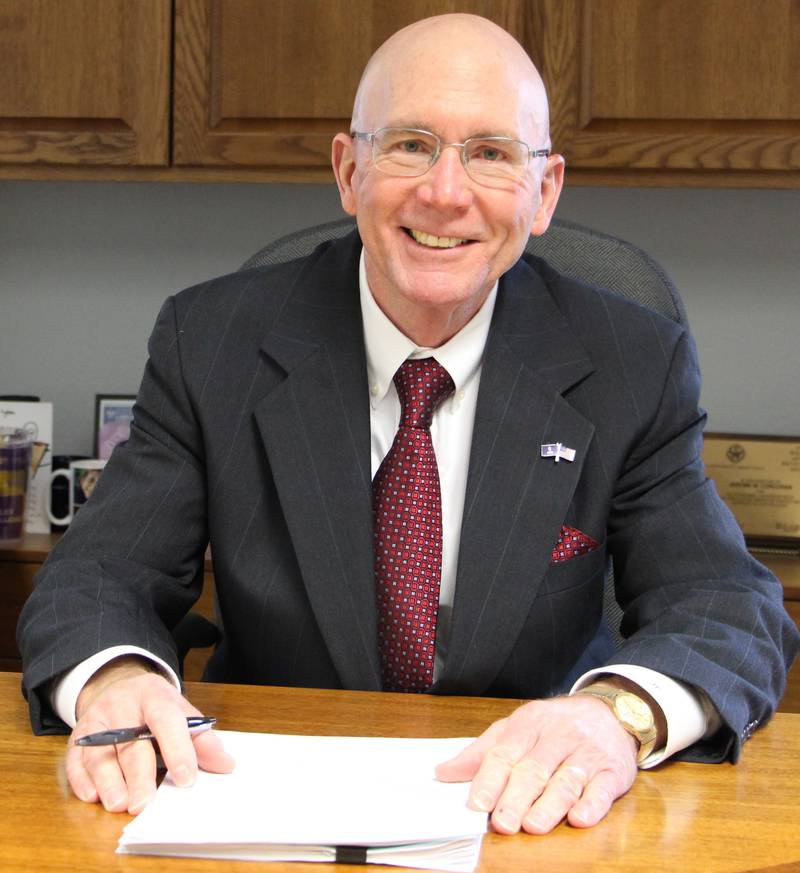 Jerry Corcoran, Illinois Valley Community College president since 2008, announced Tuesday, Aug. 16, 2022, his planned retirement on July 1, 2023.