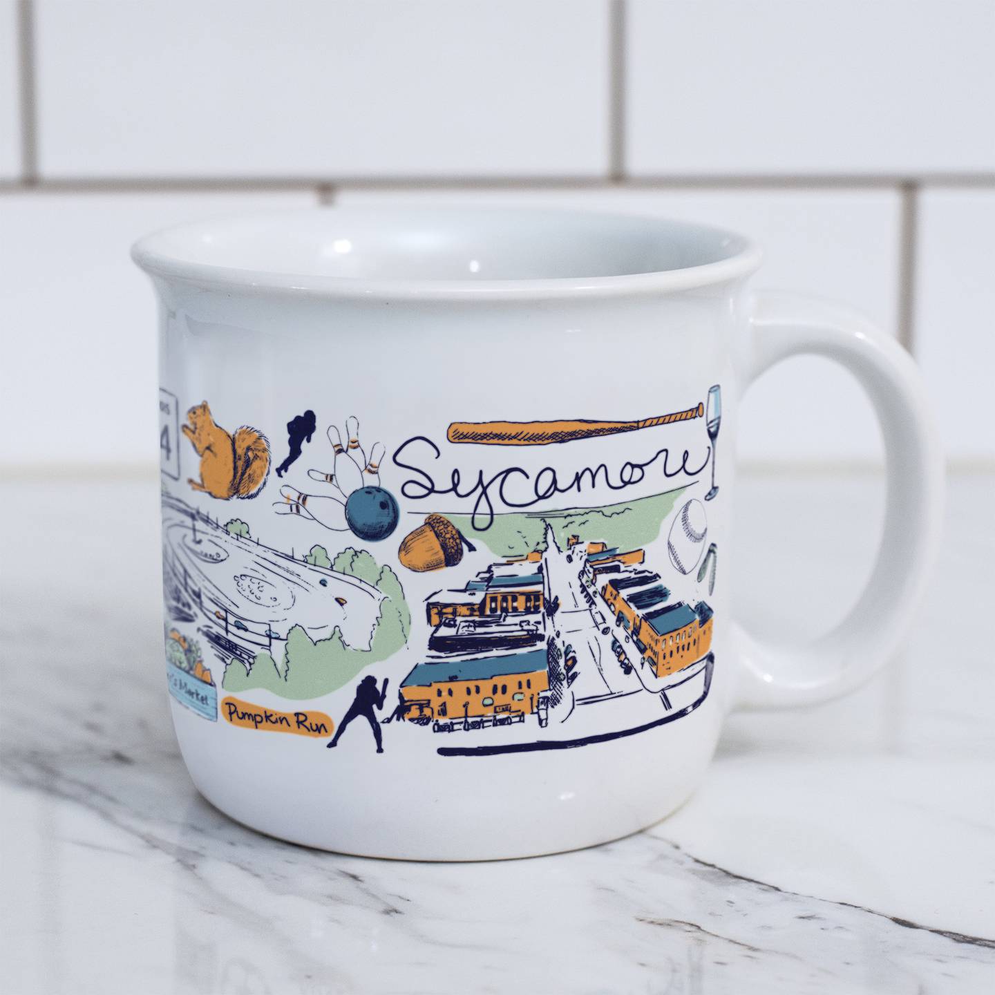 Ashley Ann Klockenga first designed mugs for First Nation communities in Canada before bringing her venture back to the northern Illinois community where she first started her family.
