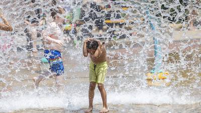 Chill out: Dixon’s Water Wonderland draws kids trying to beat the heat