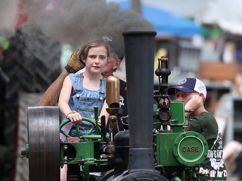 Photos: Opening day at Sycamore Steam Show and Threshing Bee
