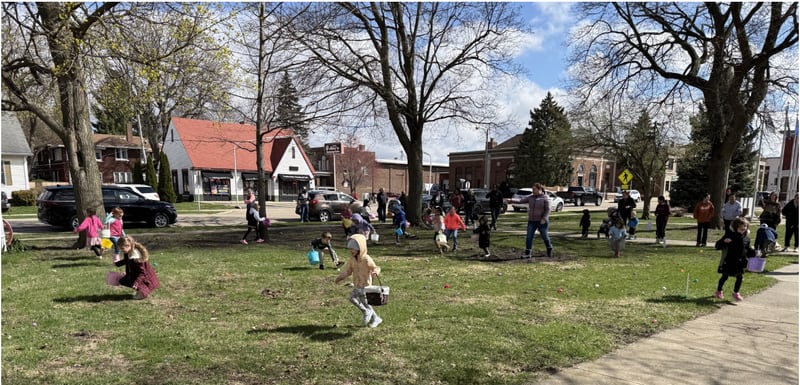 Photos from the 2026 Mendota YMCA Easter egg hunt.