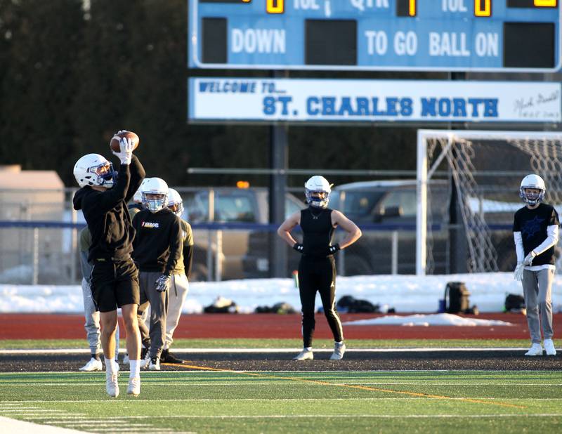Photos St. Charles North football practice Shaw Local