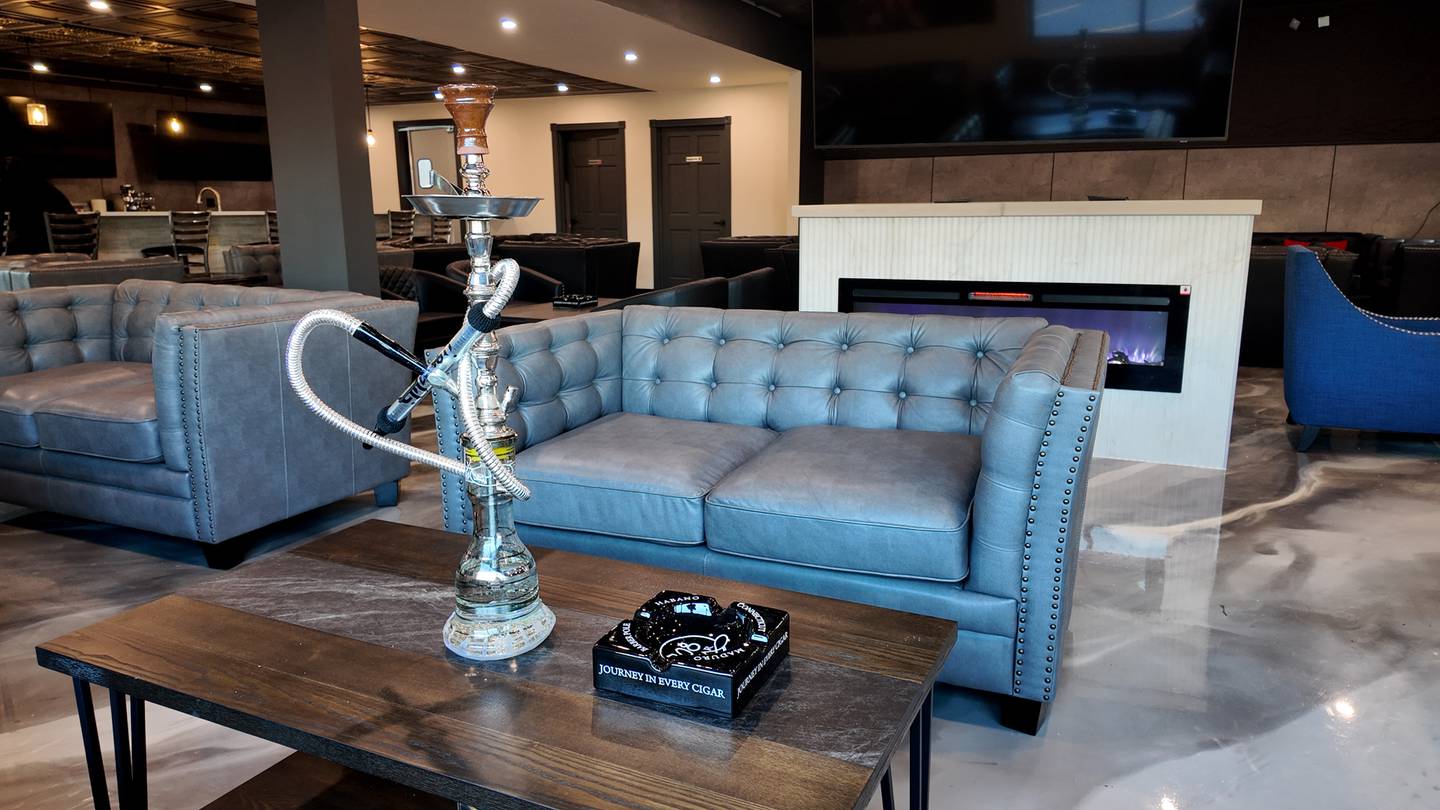 Goodfellas Cigar Lounge in Joliet has a 3,000-square foot seating area.