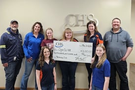 CHS Rochelle supports Ogle County 4-H with donation