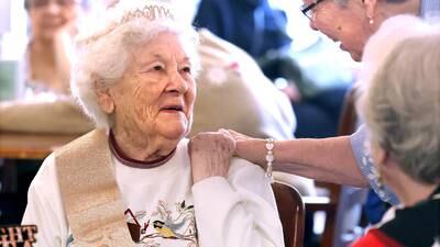 Photos: Phyllis Fawcett celebrates 100th birthday at Heritage Woods of DeKalb