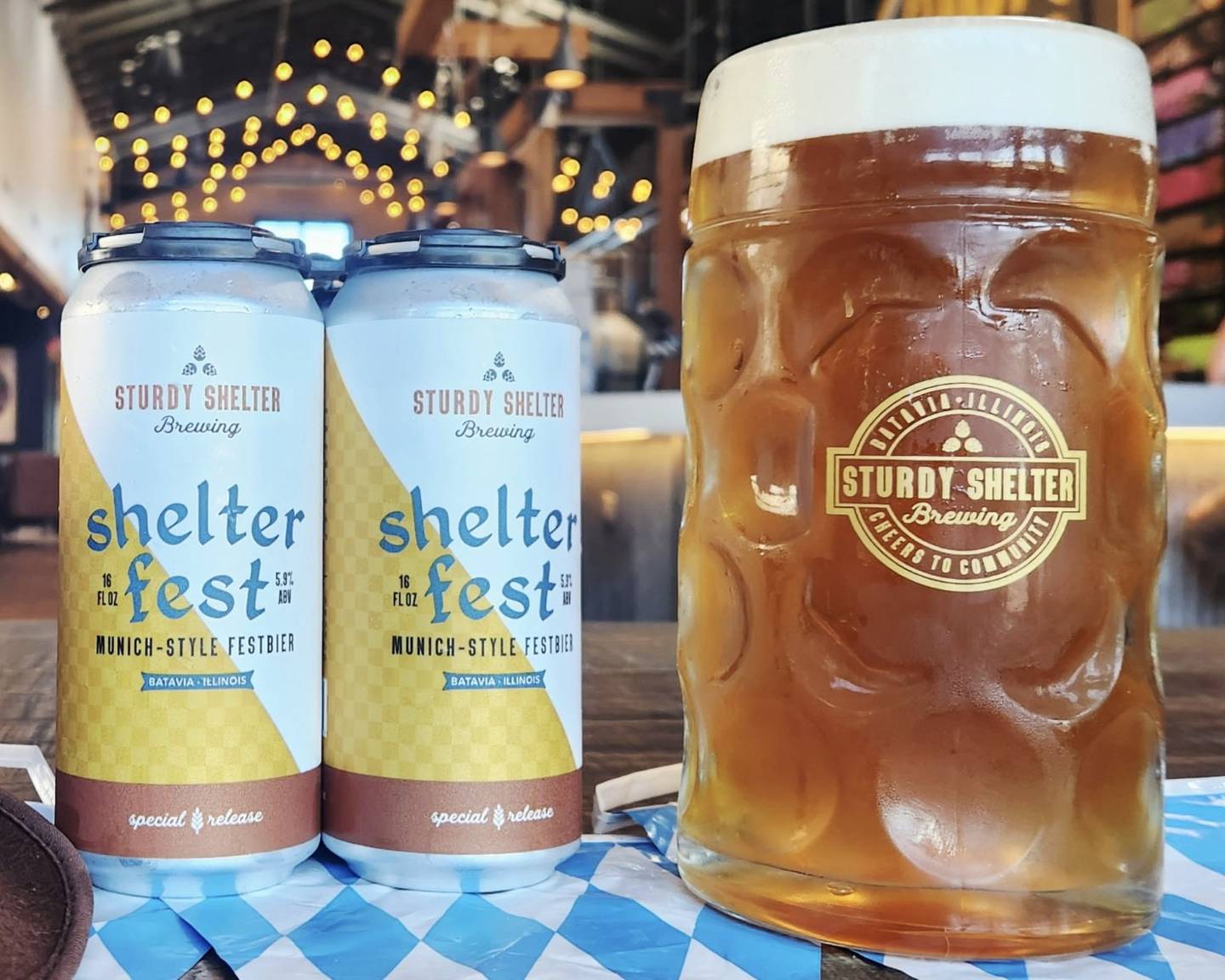 Sturdy Shelter Brewing will release its Shelterfest Munich-Style Fest Bier on Sept. 11, 2025.