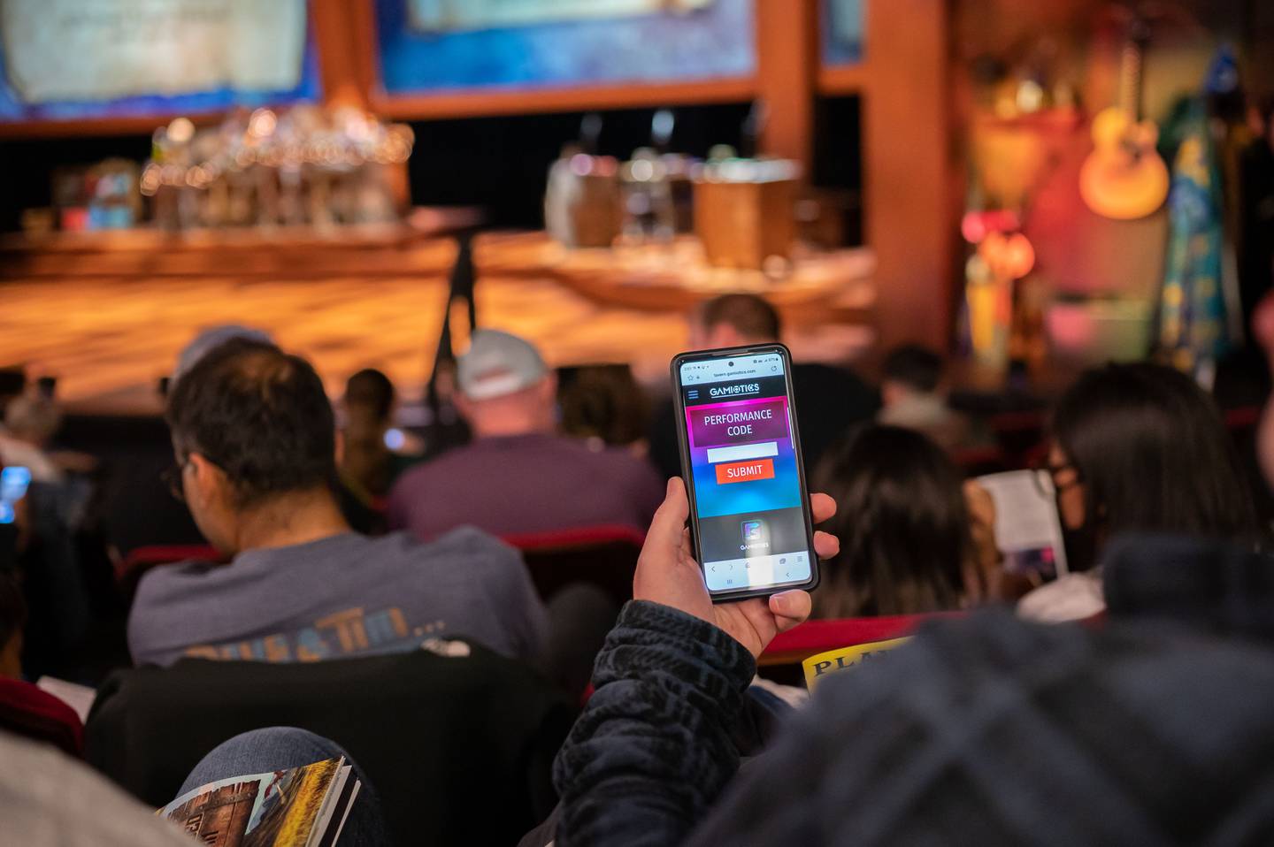 The audience determines fates in "The Twenty-Sided Tavern," a role-playing game that spins entertainingly creative improv.