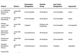 How did my Will County school do on the 2025 Illinois School Report Card?