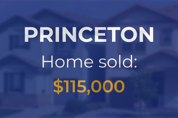 Single-family home sells for $115,000 in Princeton