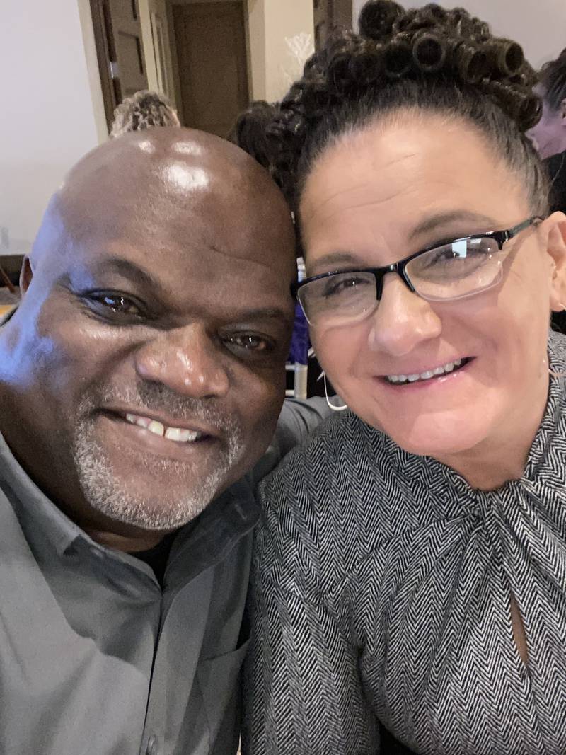 George Scott and Theresa Masini.
