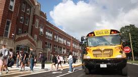 Photos: Students Return to LTHS Central Campus