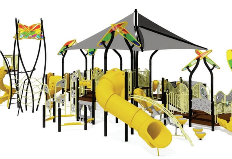 Yorkville Park staff are proposing a complete rebuild of Rotary Park, featuring an "inclusive playground" made by GameTime playground manufacturer.