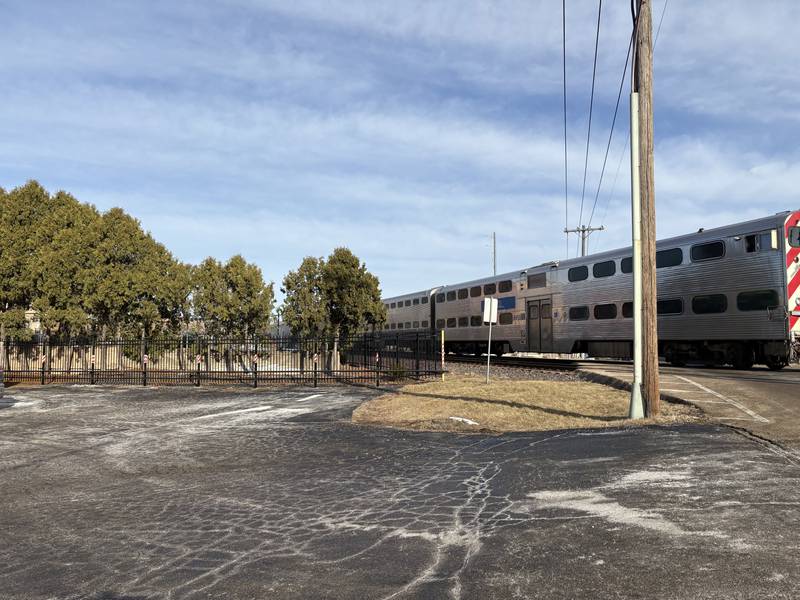 The city of Woodstock is eyeing taking a vacant property, pictured Jan. 29, 2025 at 101 S. Jefferson Street.