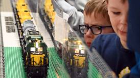 Lego train expo’s dazzling displays a hit with kids in East Dundee