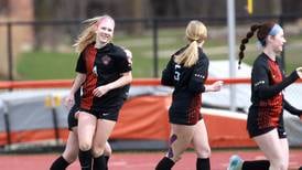 St. Charles East scores early and often to secure victory over Burlington Central