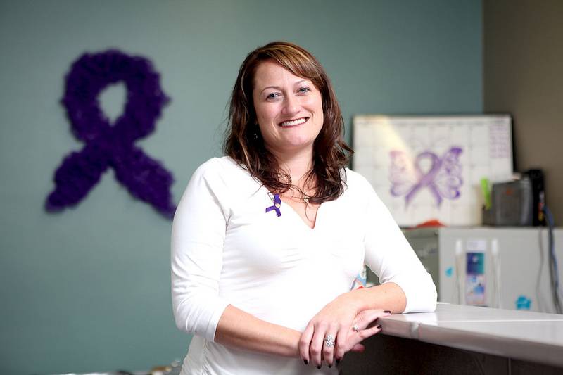 Michelle Meyer is the executive director of Mutual Ground in Aurora, which provides services to victims of domestic violence and sexual assault.