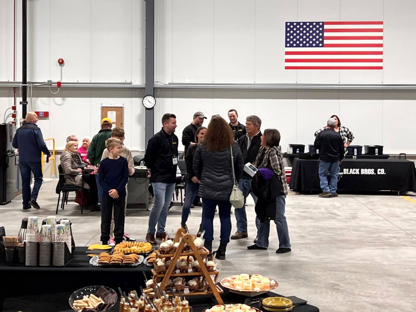 Black Bros. Co. in Mendota welcomed nearly 300 attendees Thursday at an open house to celebrate the completion of its new Roll Manufacturing Building.
