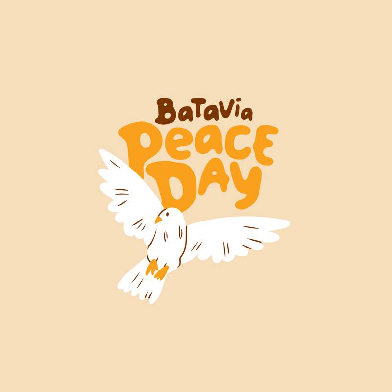 The second annual Batavia Peace Day, presented by the Rotary Club of Batavia in partnership with the Batavia Parks Foundation, is scheduled for 4 to 7:30 p.m. Thursday, Sept. 21 at the Peace Bridge and Riverwalk South Plaza in downtown Batavia.