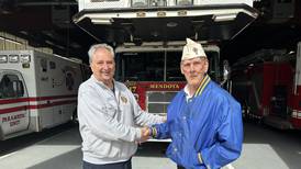 Mendota Fire Department receives $1,000 donation for new extrication equipment